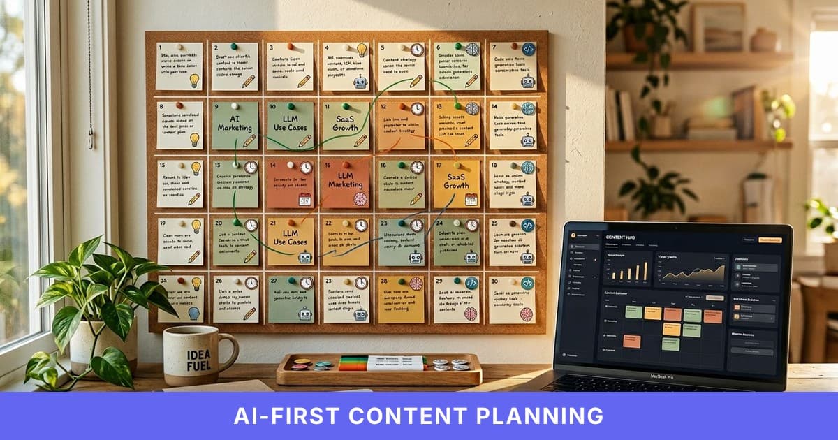 How to Build a 30-Day AI Blog Content Planner for SaaS Startups